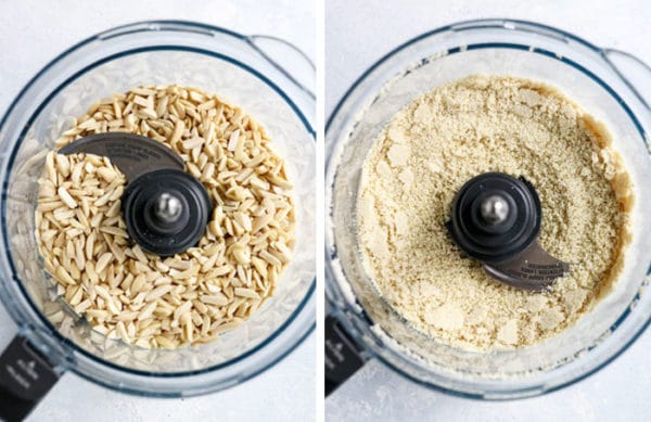 almond flour in food processor