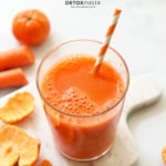 Carrot juice pin for pinterest.