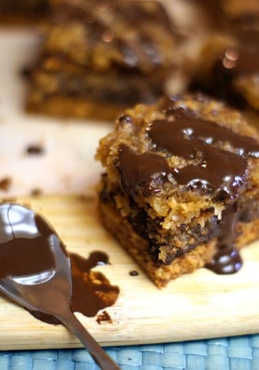 Grain free Samoas bars