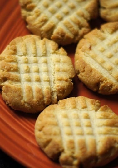 Grain free shortbread cookies