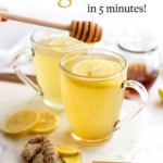 ginger tea pin for pinterest