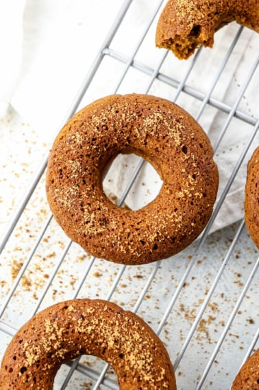 Gluten-free baked pumpkin donut