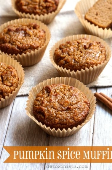 Pumpkin spice muffins pin