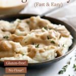 vegan gravy pin for pinterest